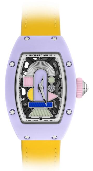 Best Richard Mille RM 07-01 Automatic Coloured Ceramics Lavender Replica Watch